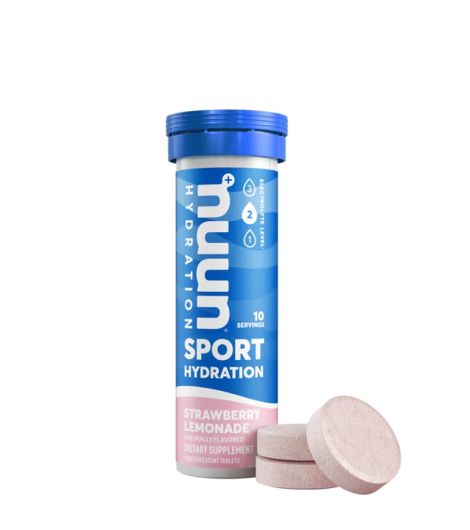 Nuun Sport Hydration 10 Effervescent Tablets Strawberry Lemonade