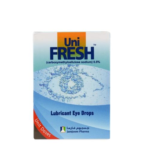 Uni Fresh 0.5% Lubricant Eye Drops 0.4ml X 30 Doses