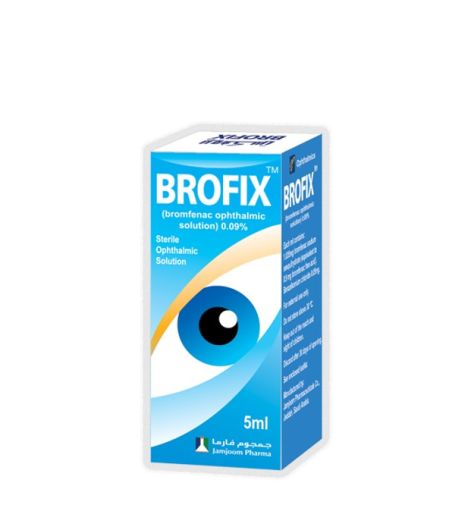 Brofix Sterile Ophthalmic Solution 0.09% Eye Drops 5ml
