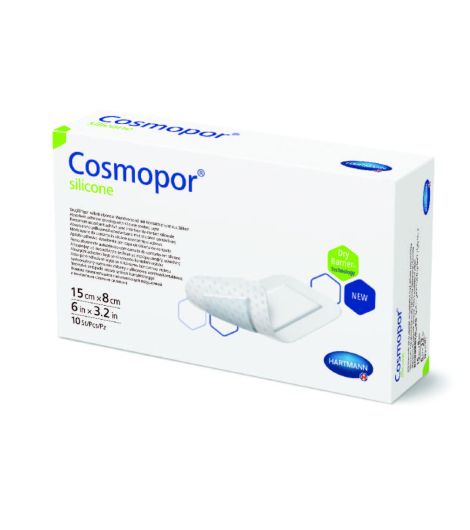 Hartmann Cosmopor Silicone 15cmx8cm 10 Pieces