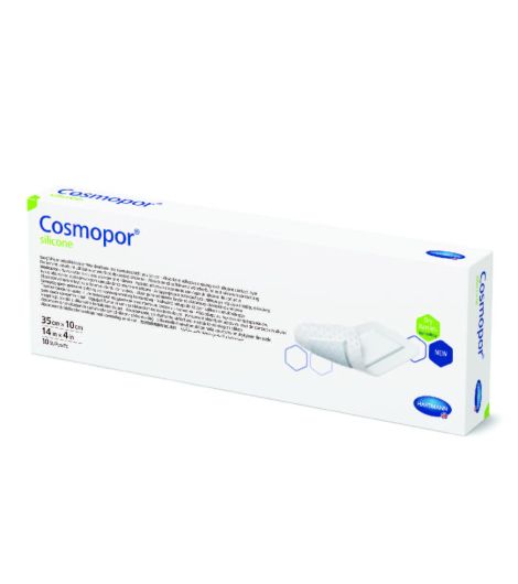 Hartmann Cosmopor Silicone 35cmx10cm 10 Pieces