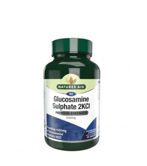 Natures Aid Glucosamine Sulphate 2KCL 1500mg 90 Tablets