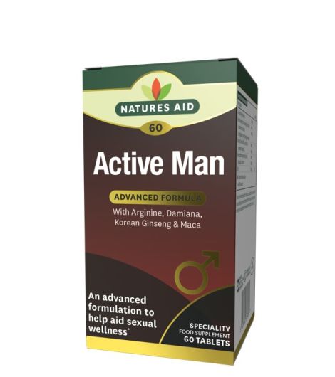 Natures Aid Active Man 60 Tablets