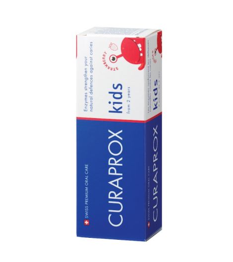 Curaprox Kids Toothpaste 60ml Strawberry from 2 Years