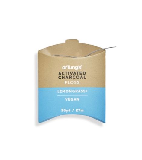 Dr Tungs Activated Charcoal Floss 27m