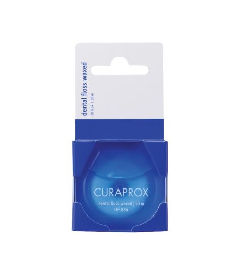 Curaprox Dental Floss Waxed Mint 50m
