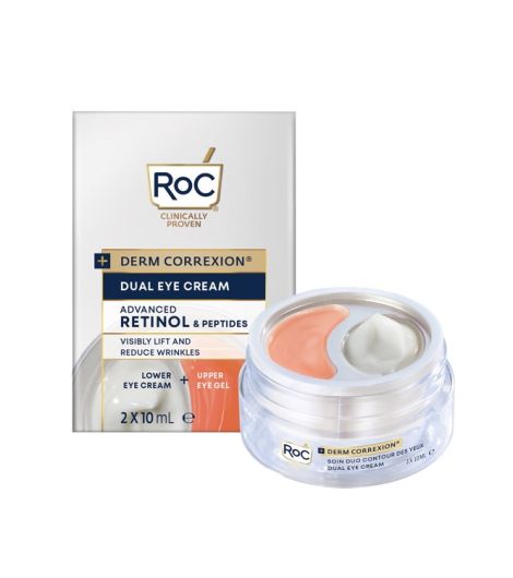 Roc Derm Correxion Dual Eye Cream Retinol 2X10ml