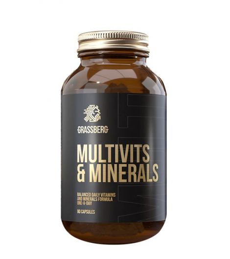 Grassberg Multivits & Minerals 60 Cap