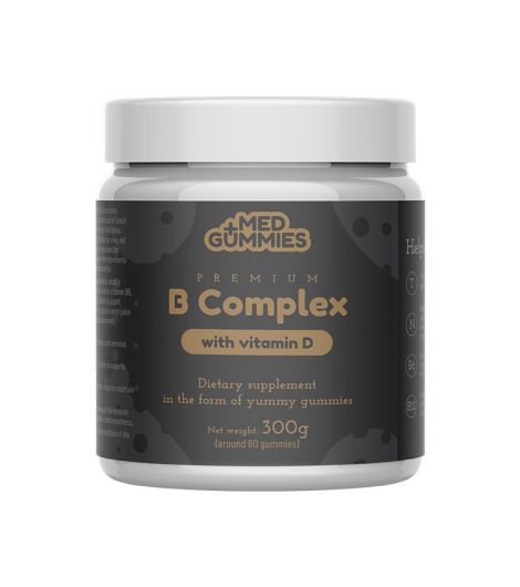 Fit 4 Life Med Gummies Premium B Complex 60 caps