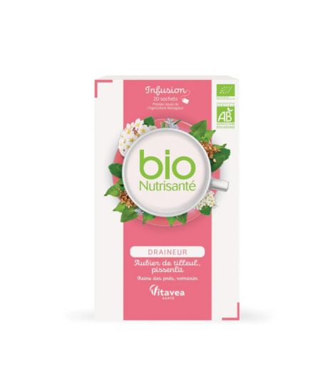 Vitavea Bio Nutrisante Tea Draineur 20 sachets