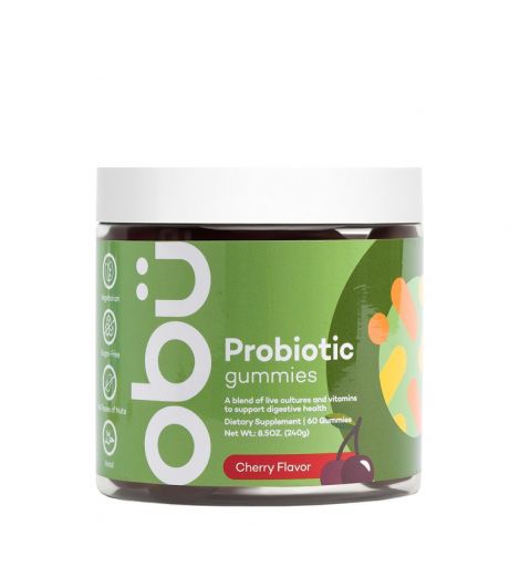 Obu Probiotic 60 Gummies Cherry Flavor