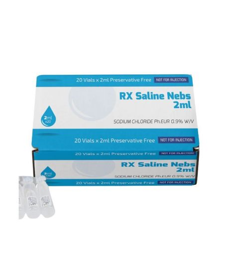 Rx-Saline Nebs 2Ml X 20 Vials