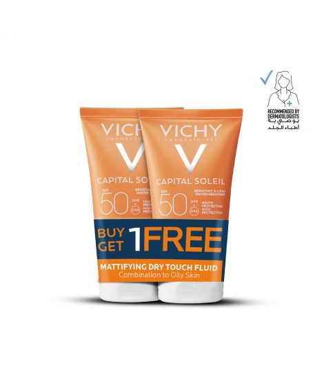 Vichy Soleil Dry Touch SPF50 Buy 1 Get 1 Free