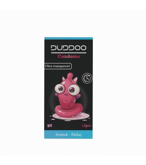 Duddoo Dotted Delay Condoms 12 Pieces/Pack