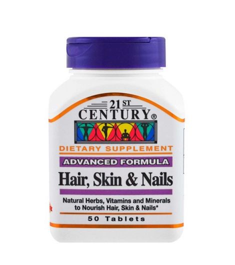 21st Century Hair Skin & Nails 50 Tablets