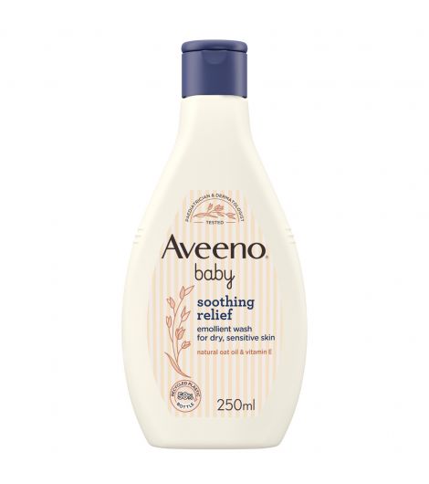 AveenoÂ Baby Soothing Relief Baby Emollient Wash 250ml