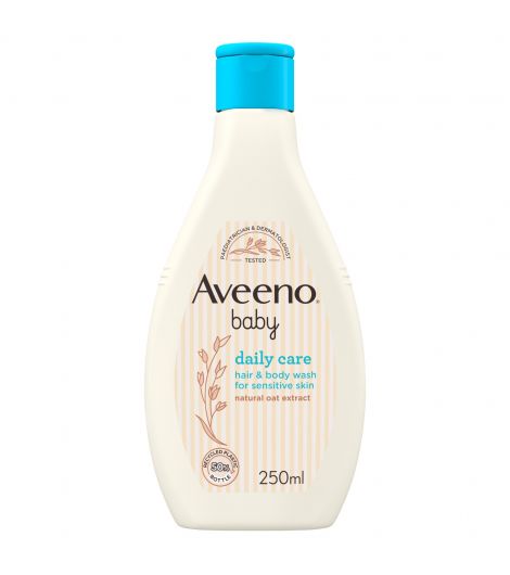 Aveeno Baby Hair & Body Wash 250ml