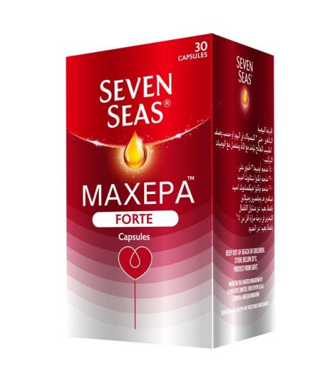 Seven Seas Maxepa Forte Omega 3 640mg 30 Caps