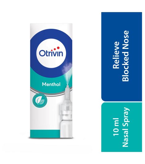 Otrivin Menthol Nasal Spray 0.1% 10ml
