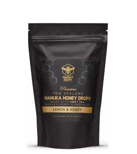 Manuka Propolis Honey & Lemon Drops 25 Lozenges