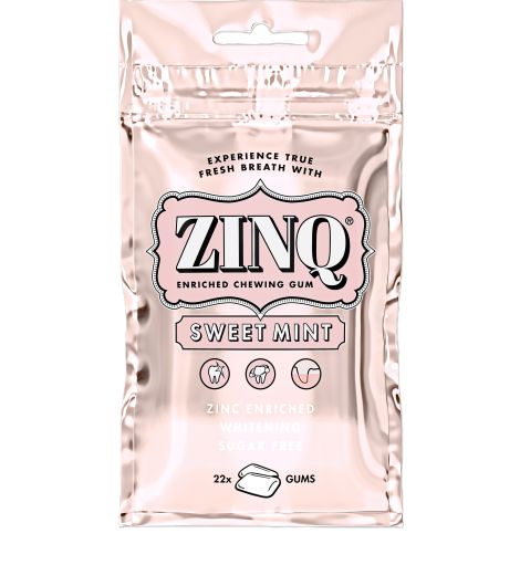 Zinq Sweet Mint Sugar Free 22 Gums