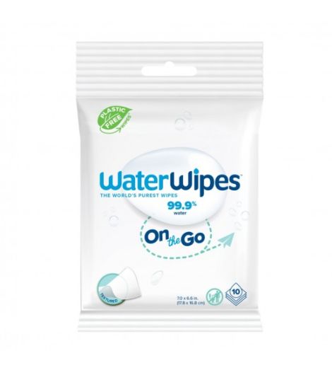 WaterWipes On the Go – 10 Wet Wipes