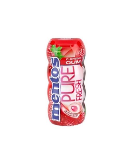 Mentos Strawberry Gum 14 Pieces