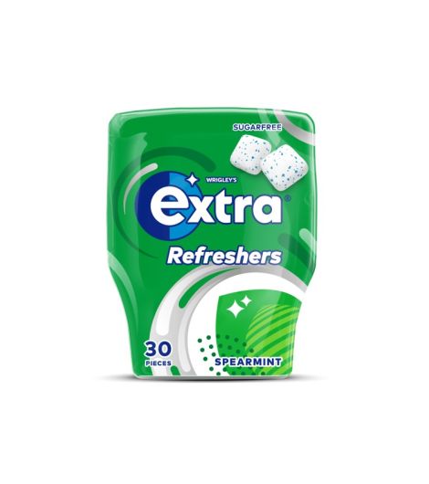 Extra Refreshers Spearmint Flavor Gum 30 Pieces