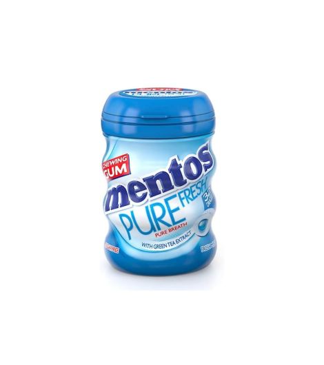 Mentos Pure Fresh Chewing Gum Fresh Mint 32 Pieces