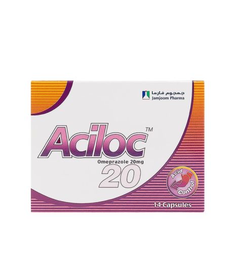 Aciloc Omeprazole 20mg 14 Capsules