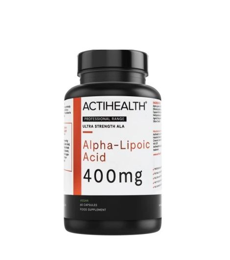 ActiHealth Alpha-Lipoic Acid 400mg 60 Capsules