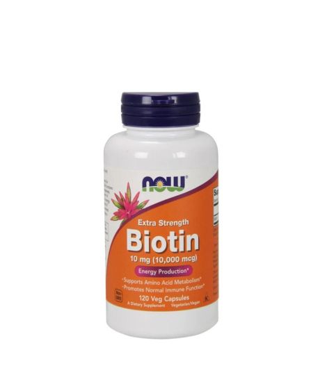 Now Biotin 10000mg 120 Capsules