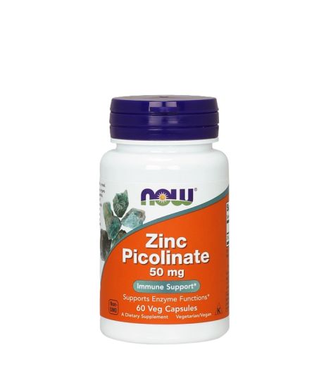 Now Zinc Picolinate 50mg 60 Capsules