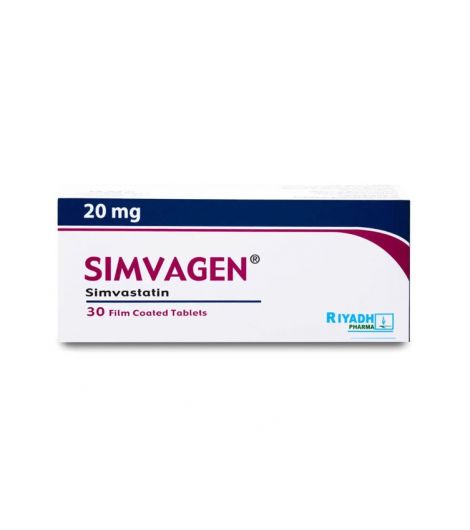 Simvagen 20Mg Tabs 30's