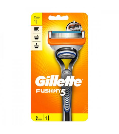 GilletteFusion 5 Handle + 2 Blades