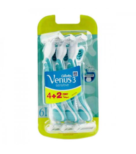 Venus3 Sensitive Disposable 6*4+2Free