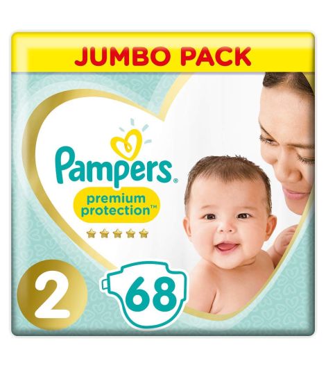 Pampers Premium Care S2 2x68 Jumbo Pack WE