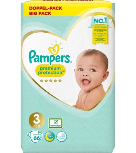 Pampers Premium Care S3 2x66 Jumbo Pack WE