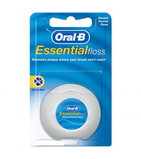 Oral-B Essential Floss Unwaxed, 50m
