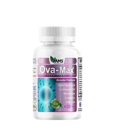 AMS Ova Max 120 Capsules