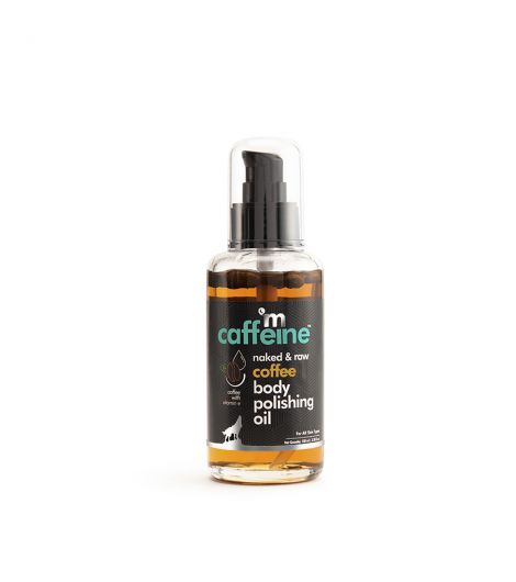 mCaffeine Naked & Raw Coffee Body Polishing Oil (100 ml)