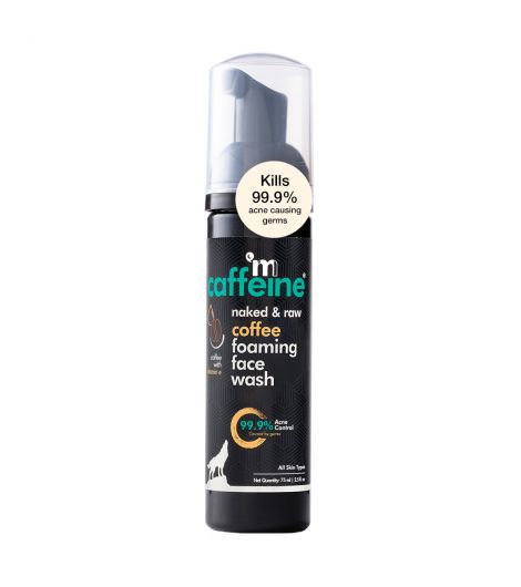 mCaffeine Anti Acne Coffee Foaming Face Wash (75 ml)