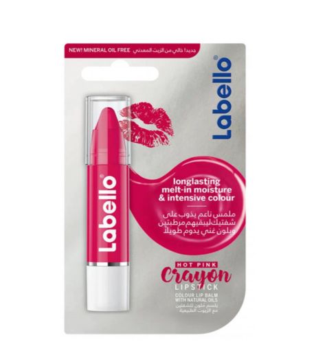 Labello Crayon Hot Pink LipStick 3gm