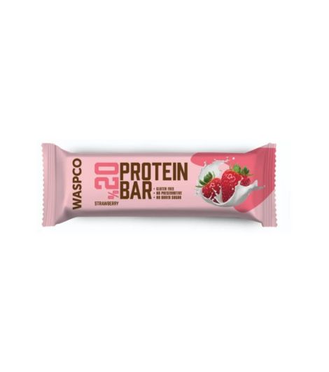 Waspco Strawberry Protein Bar 40Gm