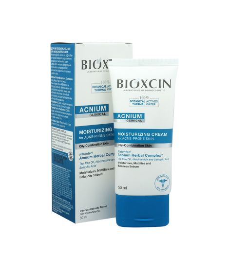 كريم ترطيب البشرة المعرضة لحب الشباب بيوكسين أكنيوم