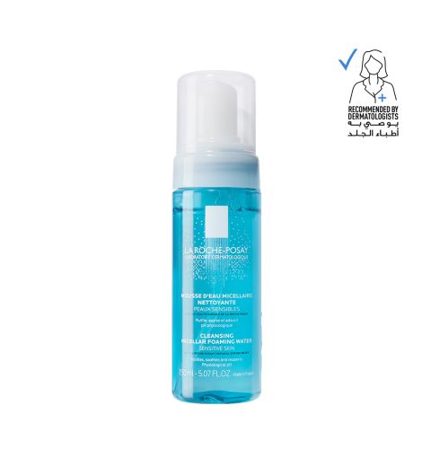 ماء ميسيلر رغوي منظف من La Roche Posay - عبوة سعة 150 مل