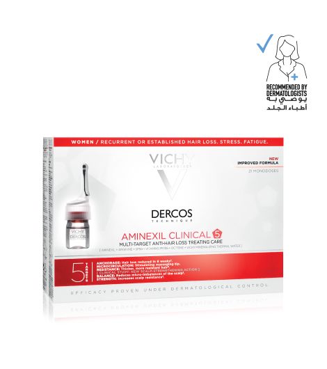 امينيكسيل للنساء فيشي ديركوس 21x6ML