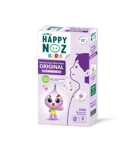 Happy Noz Kids Original Formula Onions - Nasal congestion 6pcs