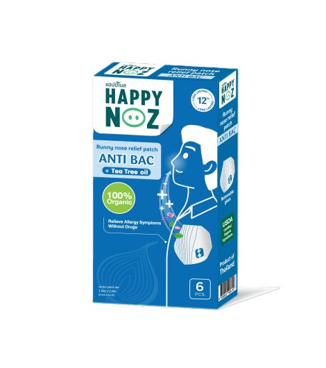 Happy Noz Adults Anti-Bacteria Formula 6pcs