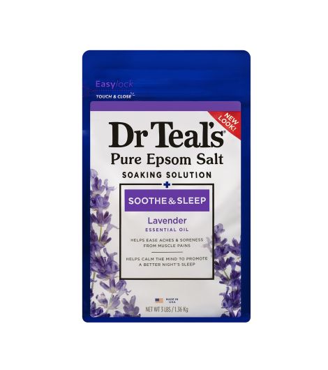 Dr Teal's Soothe and Sleep Lavender Salt Soak - 1.36kg